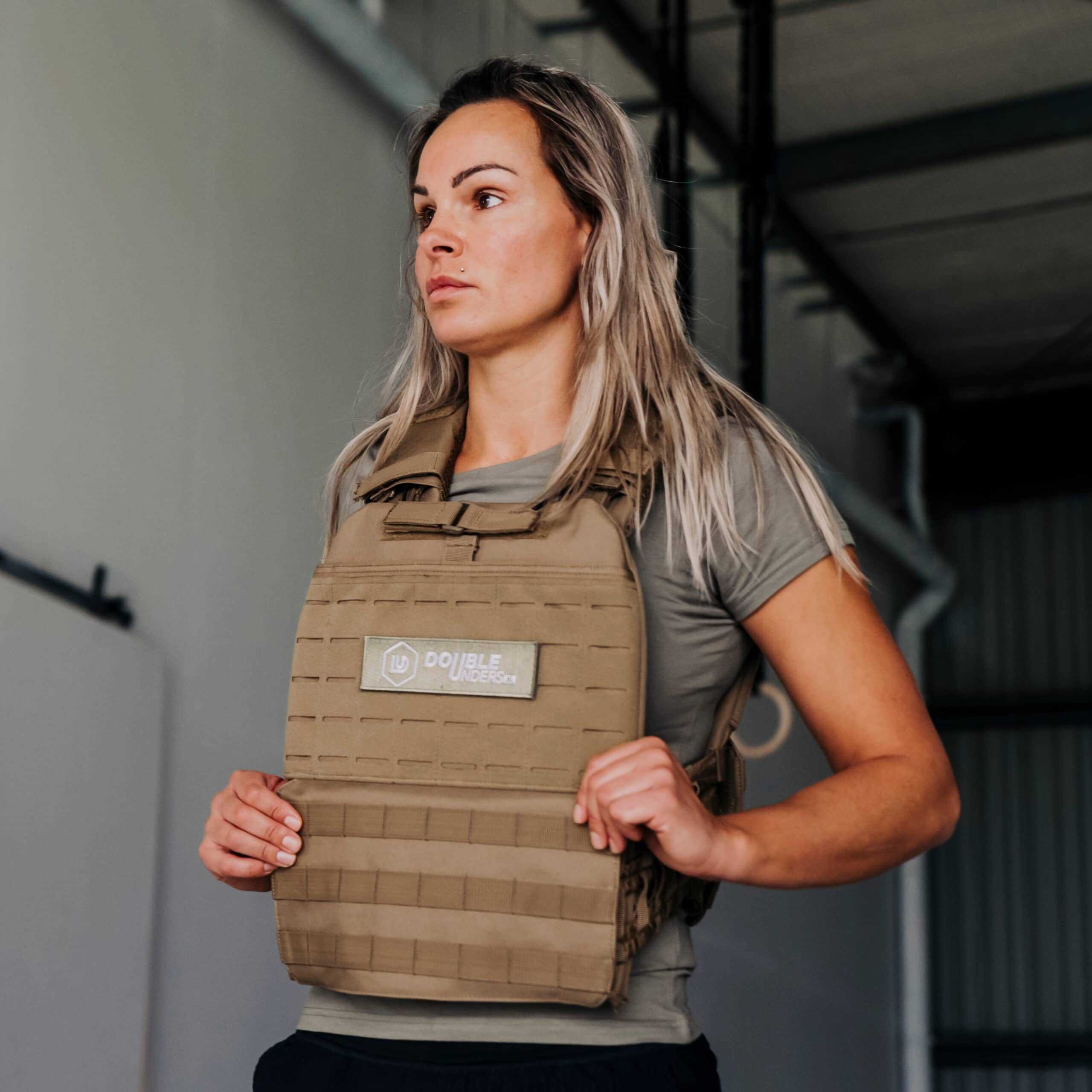 Gewichtsvest Kaki | Doubleunders